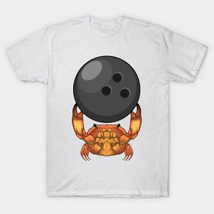 Crab Bowling Bowling ball T-Shirt